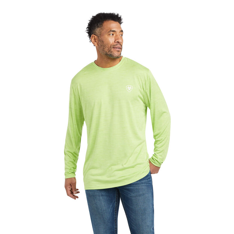 Ariat T-Shirts Herren - Charger Americana Grün ( JZTFP-5342 )